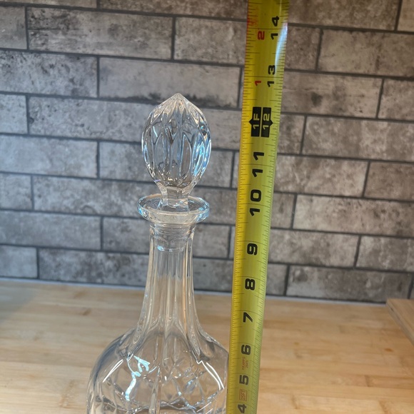 Vintage Gotham King Edward Decanter Crystal Decanter w/ Stopper Bar Accessories - Picture 5 of 11